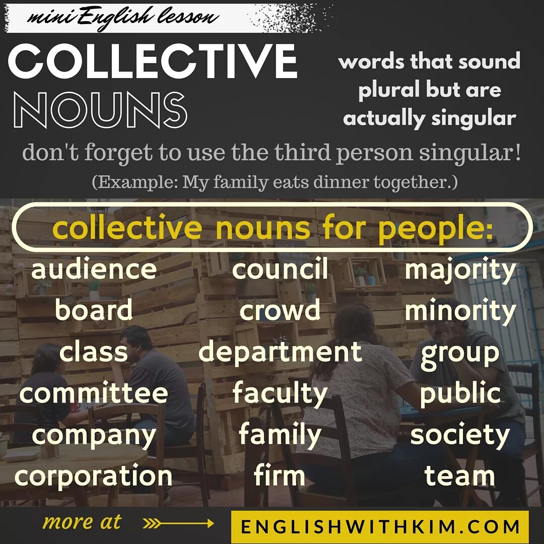 Person plural. Collective plural. Collective Nouns people. Collective Nouns for people. Always plural Collective Noun.