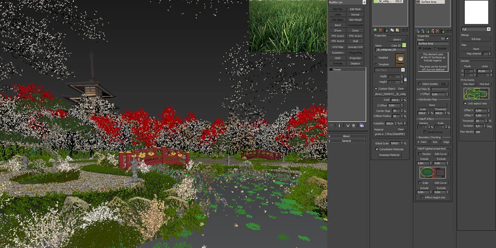 Forest pack 3ds max 2022. Модификаторы 3д макс. 3ds max ландшафт. Itoo forest pack pro 6. Grass quick detail.