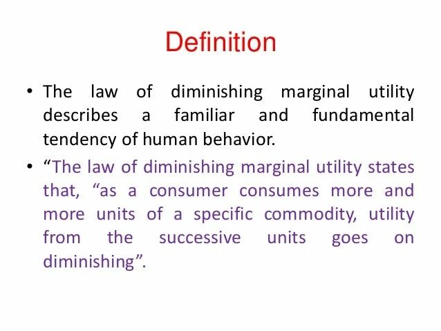 Behavior definition