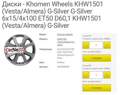 Khomen wheels
