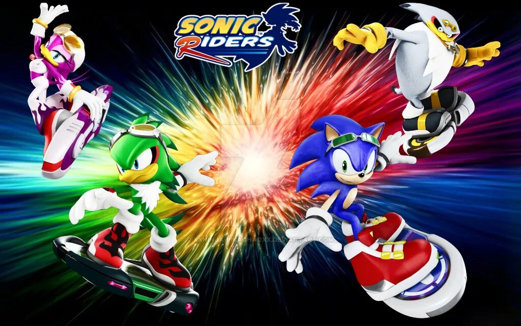 Соника в плей маркете. Sonic Riders ps2. Sonic Riders 2006. Sonic Riders hoverboard. Соник райдерс 2.