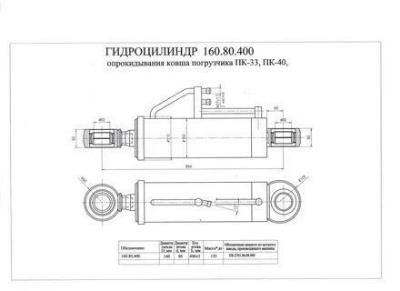 Гидроцилиндр применение