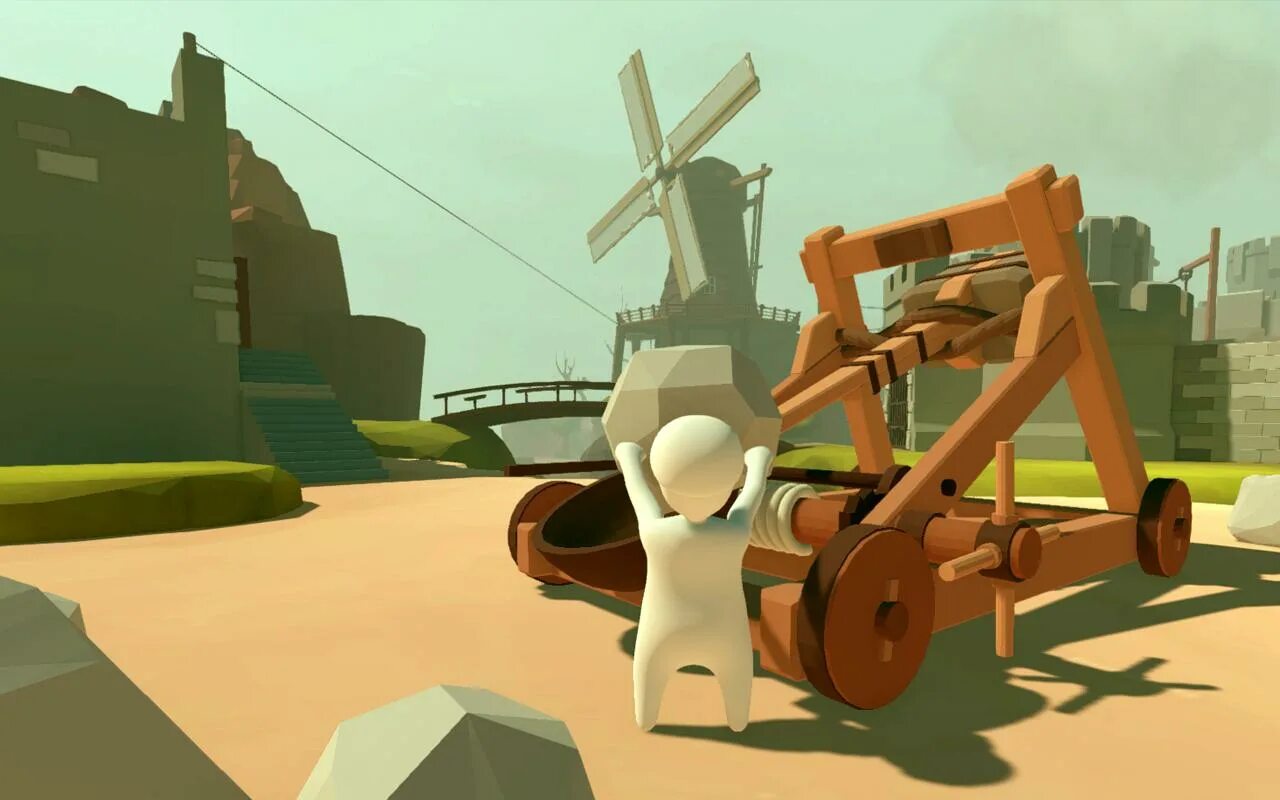 Игра на телефон пластилиновые человечки. Хуман фол флэт андроид. Fall flat. Хуман флат флат. Хьюман фор флет.