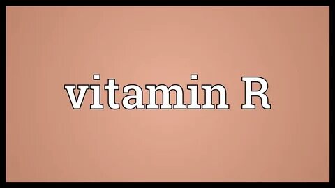 R r meaning