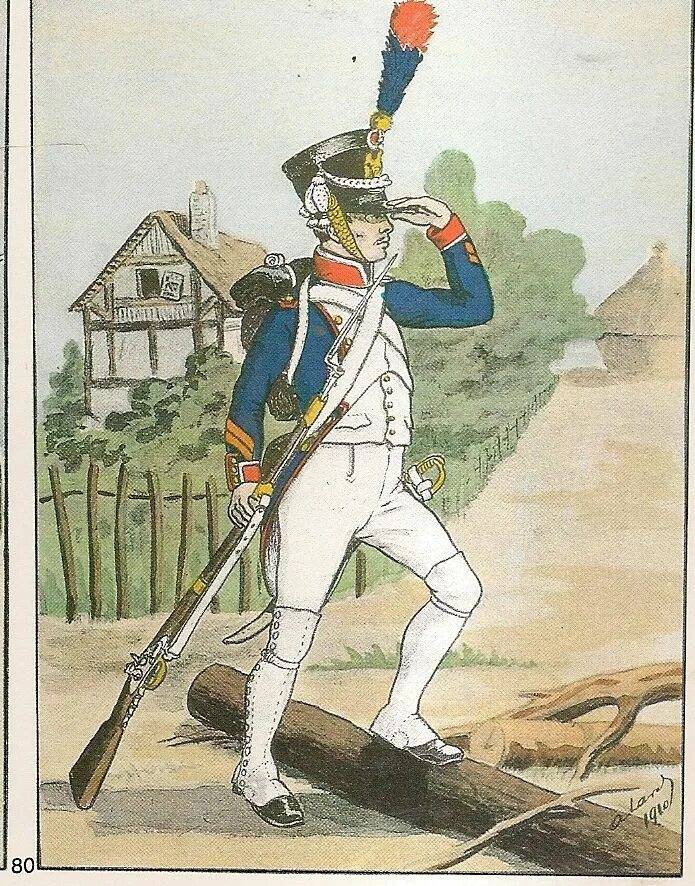 Французский солдат 1812. Линейная пехота Франции 1812. Французский офицер 1812. Французская линейная пехота 1812 униформа.