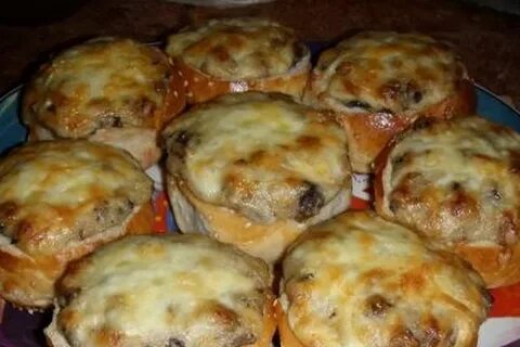 Булочки курицей и грибами рецепт