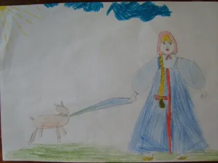 Как нарисовать сказку аленушка и иванушка