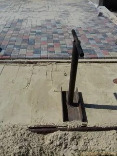 Как закрепить тротуарную плитку