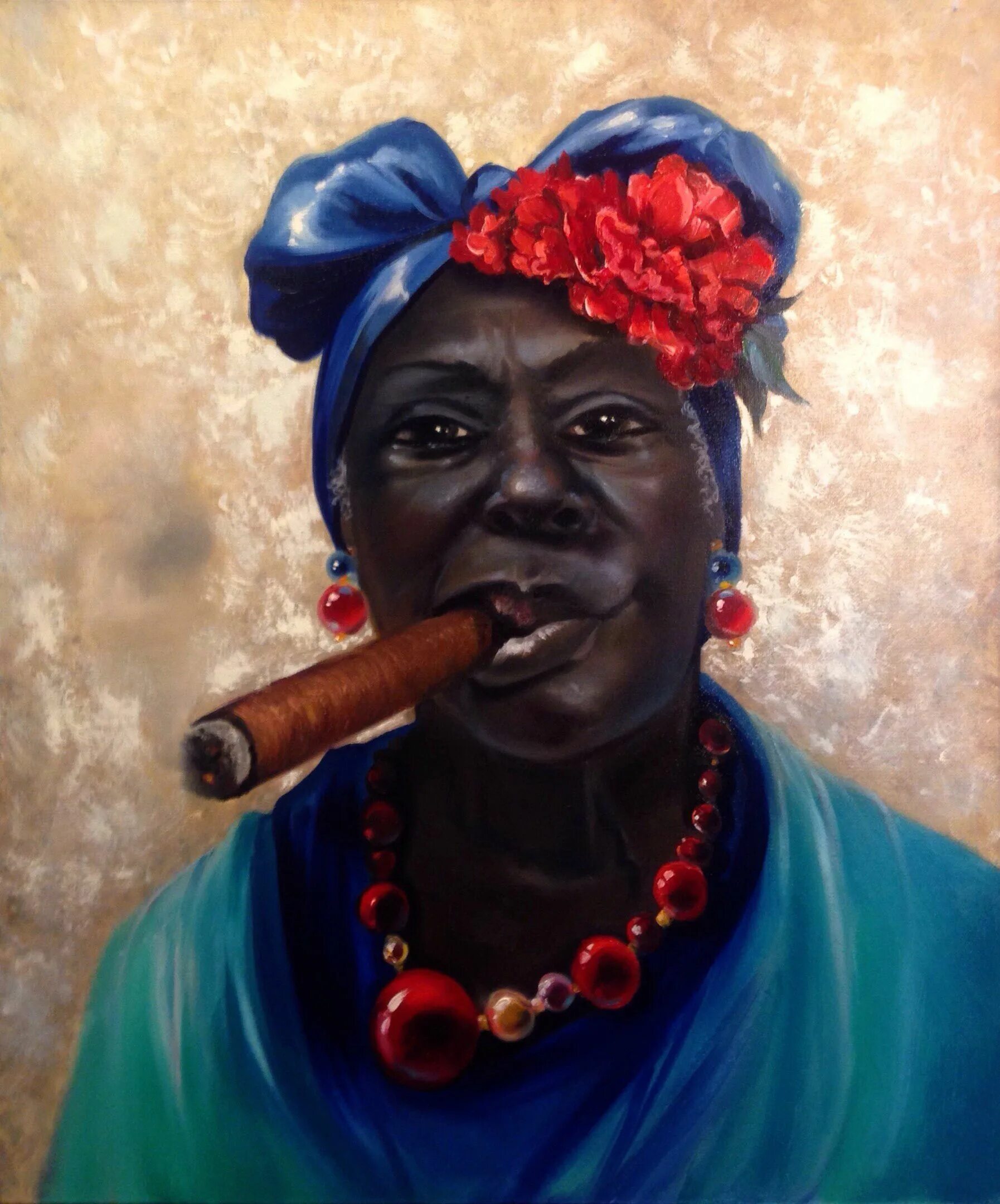 Номера негритянок. Негритянка живопись. Портрет негритянки. Африканская женщина с сигарой. Африканка с сигарой картина.