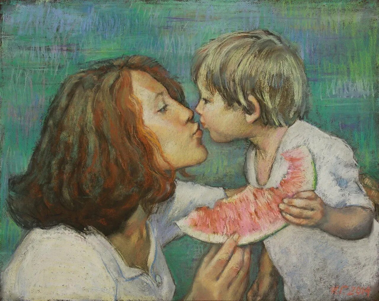 Трогательные иллюстрации. Картины с изображением мамы. Мать с ребенком живопись. Любовь глазами детей. Мама в карты с сыном