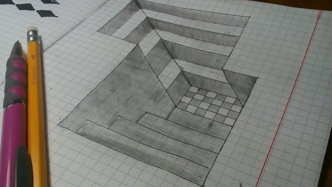 Рисунки в клетку 3 d. Объёмные рисунки по клеточкам. рисование по клеточкам 3д. 3д рисунки по клеточкам в тетради. трёхмерные рисунки по клеточкам.