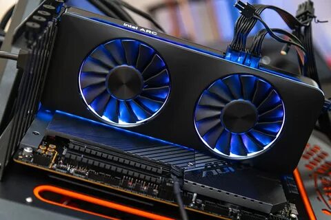 Видеокарта intel arc a770 16gb gddr6
