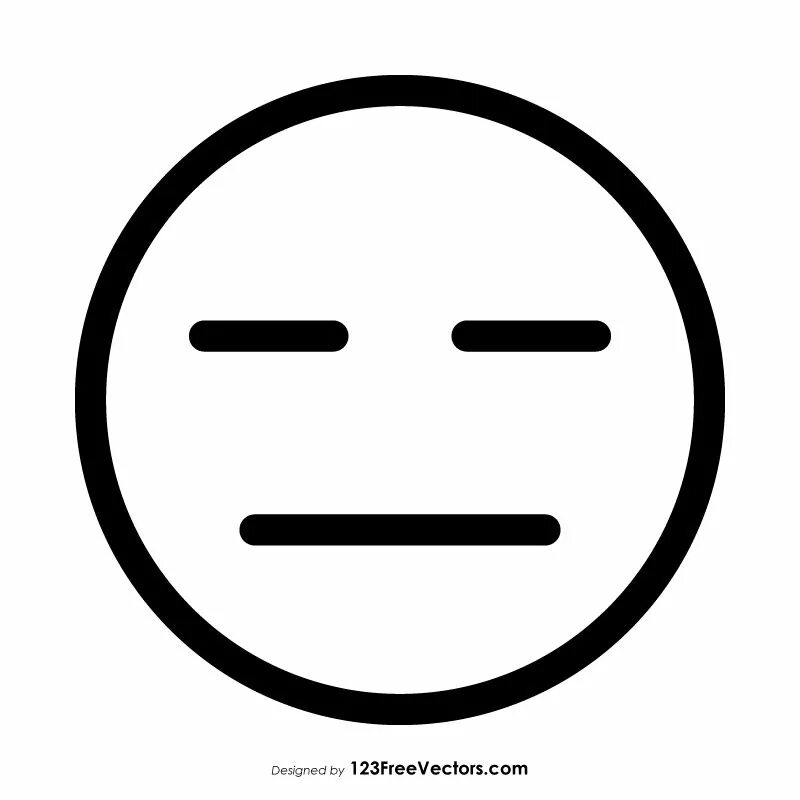 Expressionless face эмодзи. Smile face outline. ЭМОДЖИ релакс черно белое. Pog Emoji outline. Https outline