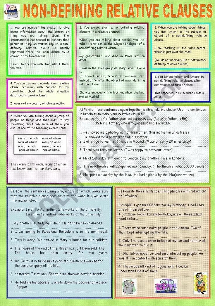 Relative clause pdf. Defining relative clauses and non-defining relative clauses. defining relative clauses worksheets. defining clauses и non-defining clauses. defining and non-defining clauses.