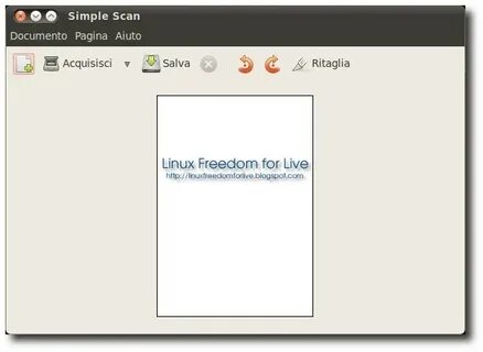 Simple scan