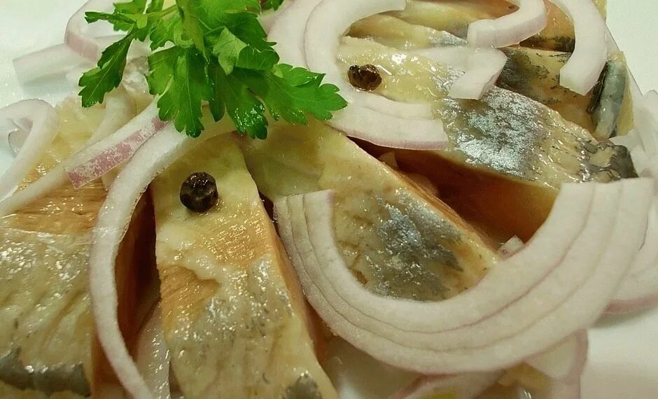 Как сделать селедку с уксусом