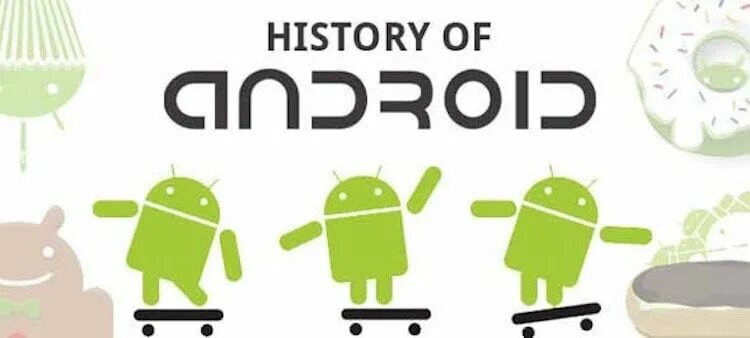 Stories android. История android. история создания андроид. история андроид в картинках. краткая история ос android.