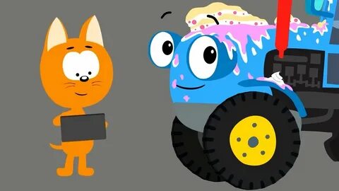 Котенок и автомойка
