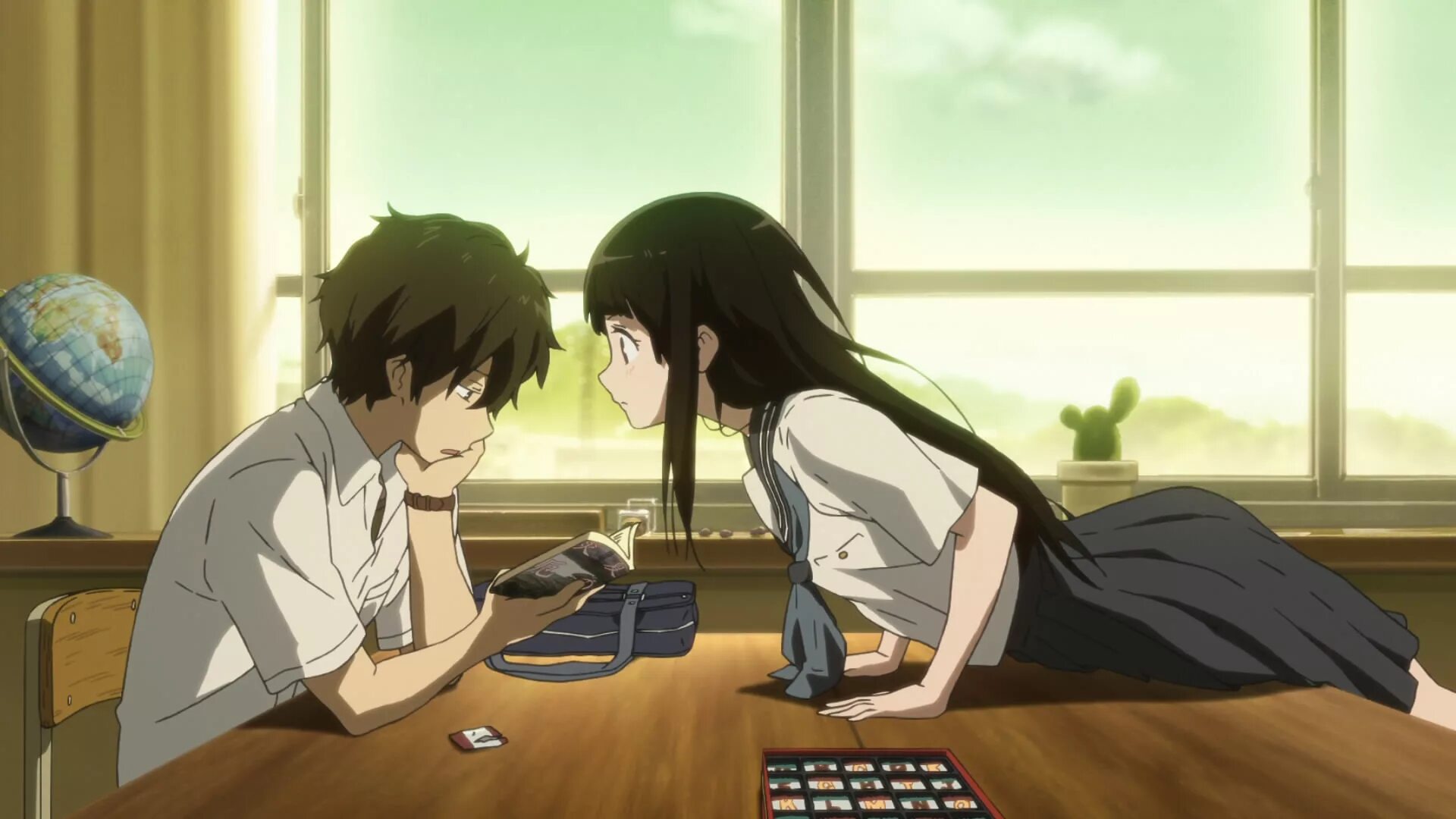 Хёка / Hyouka. Хотару Ореки и Читанда.