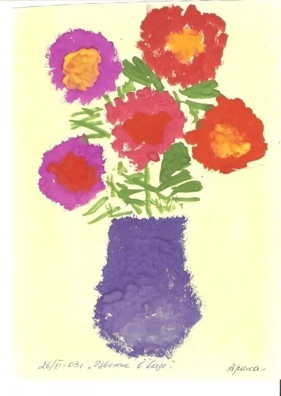 Цветы методом тычка. Рисование ваза с цветами средняя группа. Рисование цветы для мамы старшая группа. Букет для мамы рисование тычком. Ваза с цветами рисование в подготовительной группе