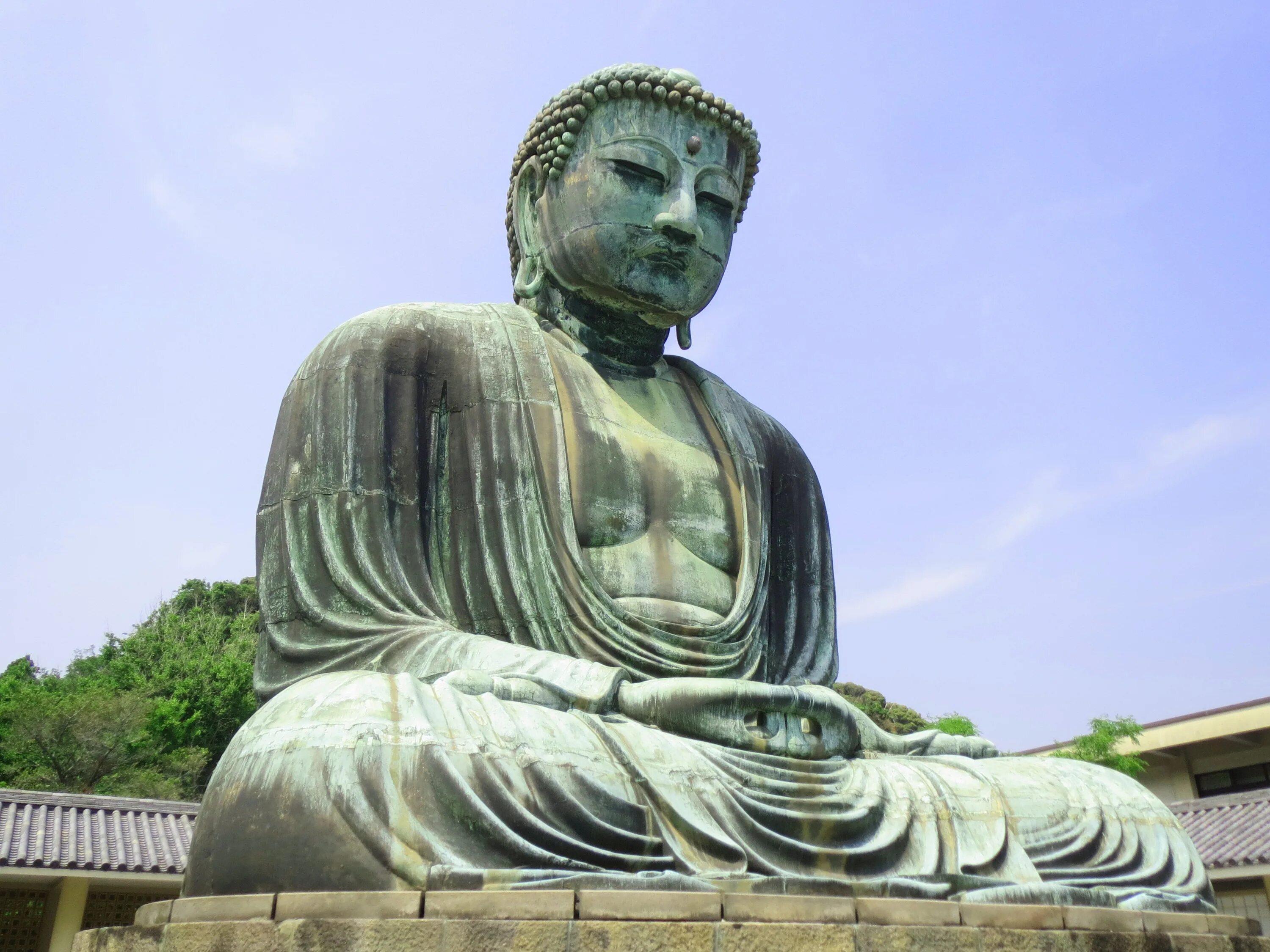 Где родился гаутама страна. Будда Камакура. Будда Гаутама. Статуя Будды Камакура. Гаутама Будда статуя.