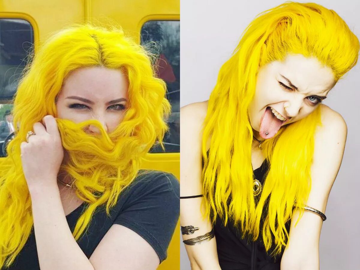 Желтые волосы. Девушка с желтыми волосами. Длинные желтые волосы. Ярко желтые волосы. Волосы стали желтые