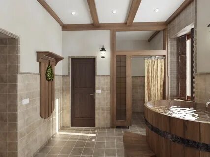 Плитка керамогранит в баню