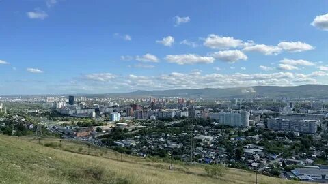 Красноярск на горе