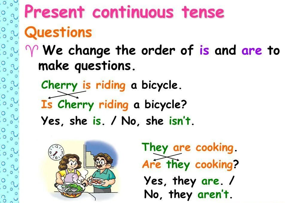 Закрепление present continuous. Present Continuous Tense. Present Continuous вопросы. Present Continuous Tense questions. Вопросы в презент континиус.