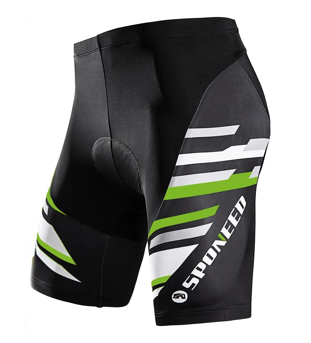 Sponeed Padded Cycling shorts. Cycling shorts. Men's Compression Biker shorts.