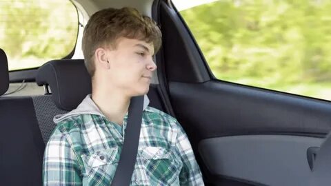 Sitting in my car