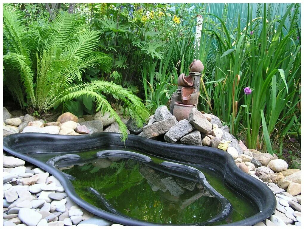 Image result for koi fish pond ideas Gartenteich, Fischteich, Teich wasserfall