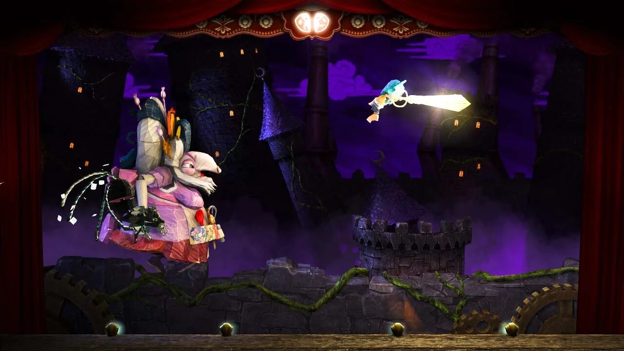 Кукловод ps3. Puppeteer игра. кутаро кукловод. куторо игра кукловод.