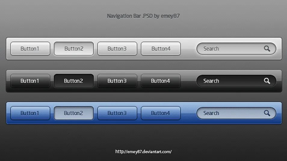 3 button navigation bar. Кнопки PSD. Навигационное меню сайта. Кнопка меню для сайта. Переключатель PSD.