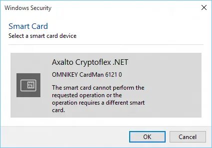 Cannot perform