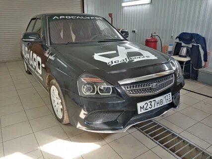 Фары приора в стиле амг