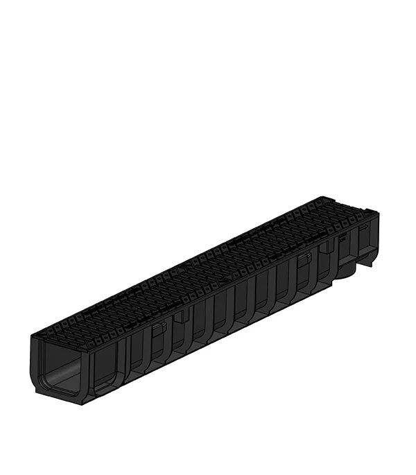 5. 14,5. 804 лоток водоотводный пластиковый усиленный10. Комплект gidrolica light: лоток водоотводный лв -10. Лоток пластиковый водоотводный (1000*145*80).