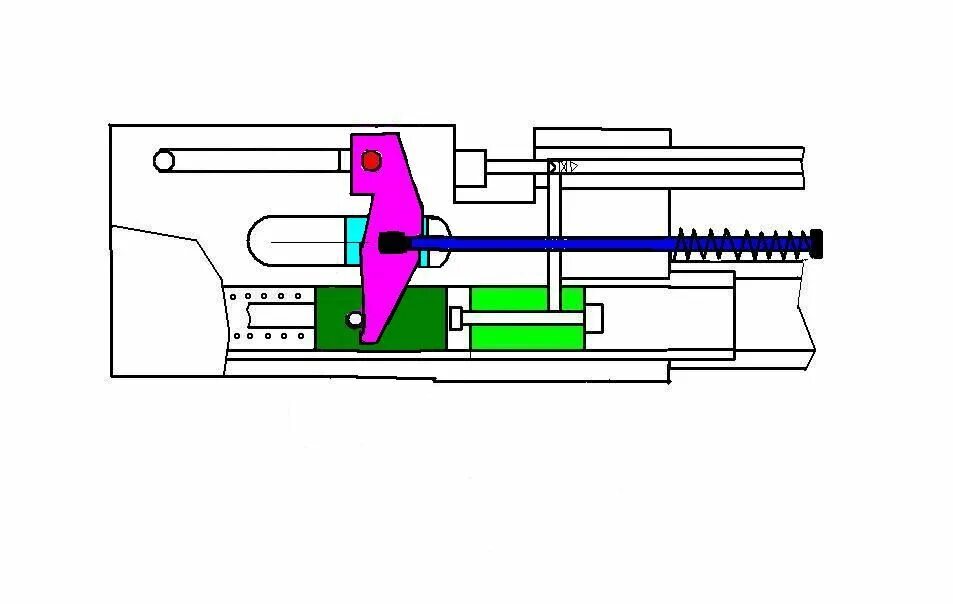 Pcp винтовка кондор. Устройство пневматической винтовки рср. Редуктор псп винтовки. Клапан пневматической винтовки. Боевой клапан псп винтовки.
