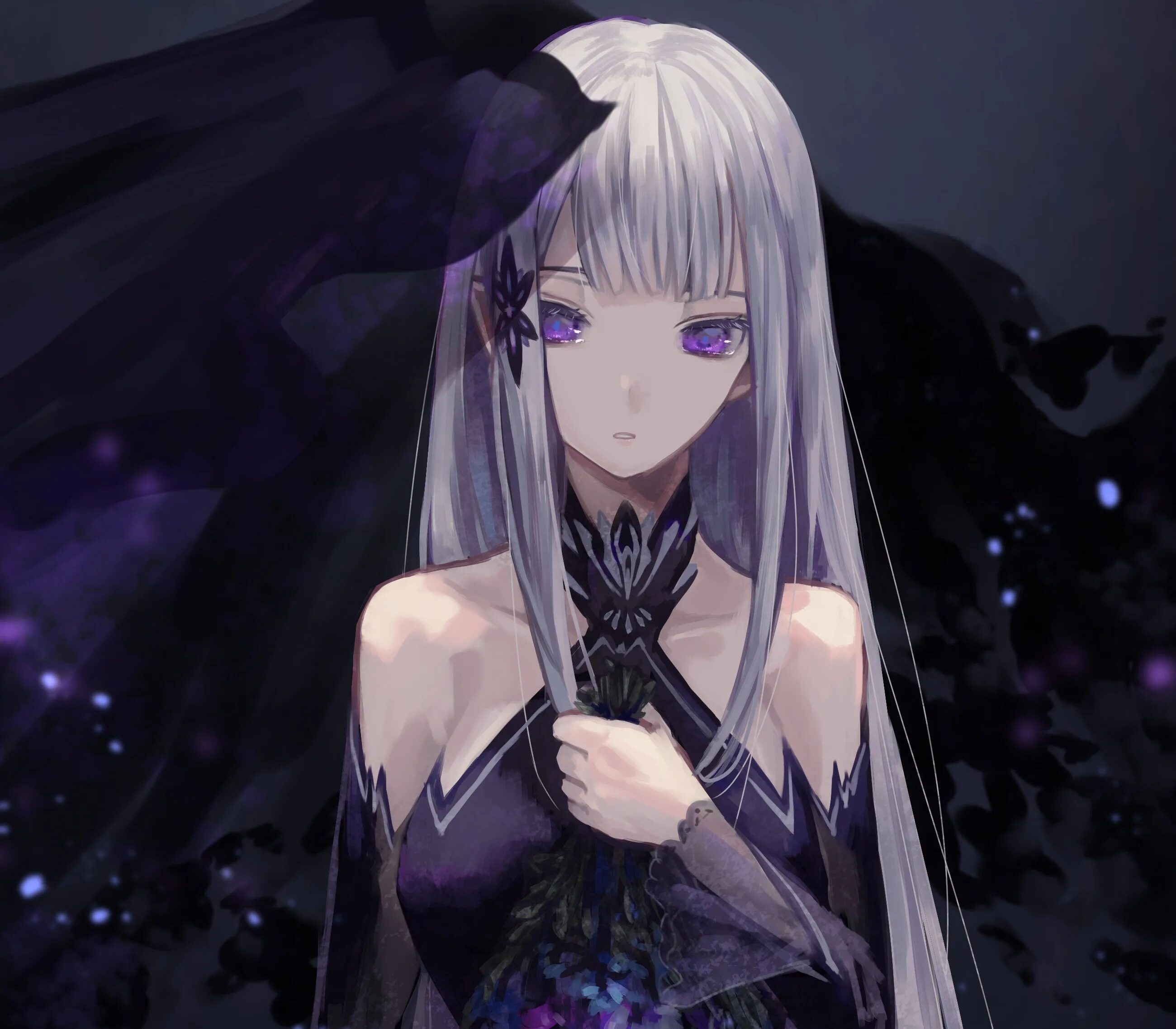 Ведьма зеро. Сателла ре зеро. сателла re zero. re zero ведьма сателла.
