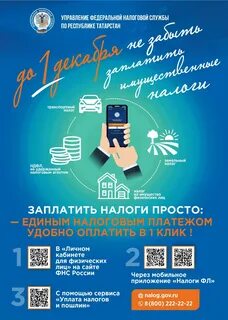 1 декабря день налогов