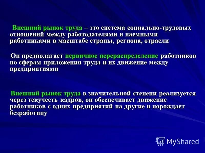 Почему рынок является. Внешний рынок труда. Внешний рынок. Внешний и внутренний рынок труда. Внешний рынок труда предполагает.