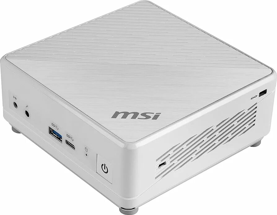 Мини пк ryzen 7840hs. Мини ПК MSI Cubi. Платформа MSI Cubi 5. Неттоп MSI Cubi 5 12m + монитор. MSI мини ПК белый.