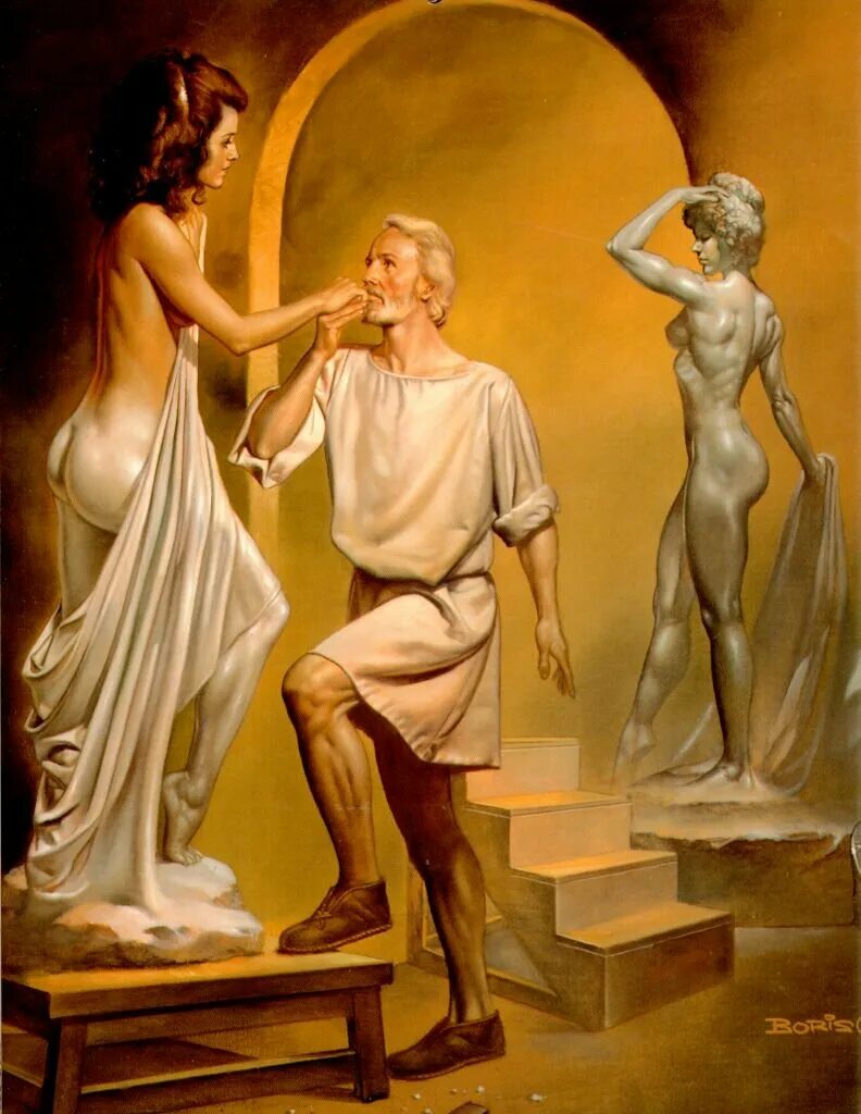 Миф о пигмалионе. Галатея и пигмалион мифология. Греческий миф пигмалион. Пигмалион и галатея. Жан-леон жером пигмалион и галатея.