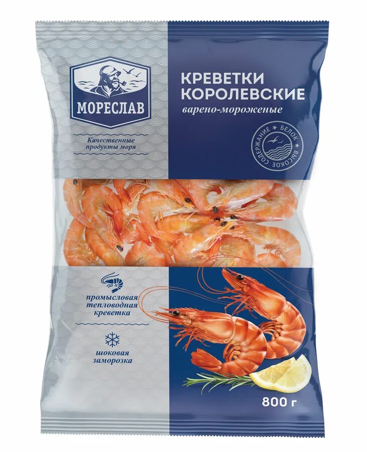 Креветки "Мореслав" Королевские замороженные, 800 г. Креветки отборные Мореслав замороженные, 800 г. Креветки Королевские Мореслав. Креветки Мореслав Королевские зам.800г.