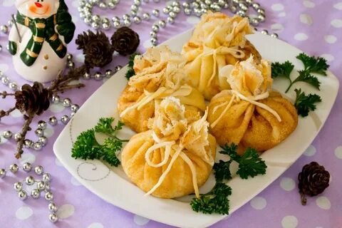 Закуска из блинов на праздничный стол - 81 фото