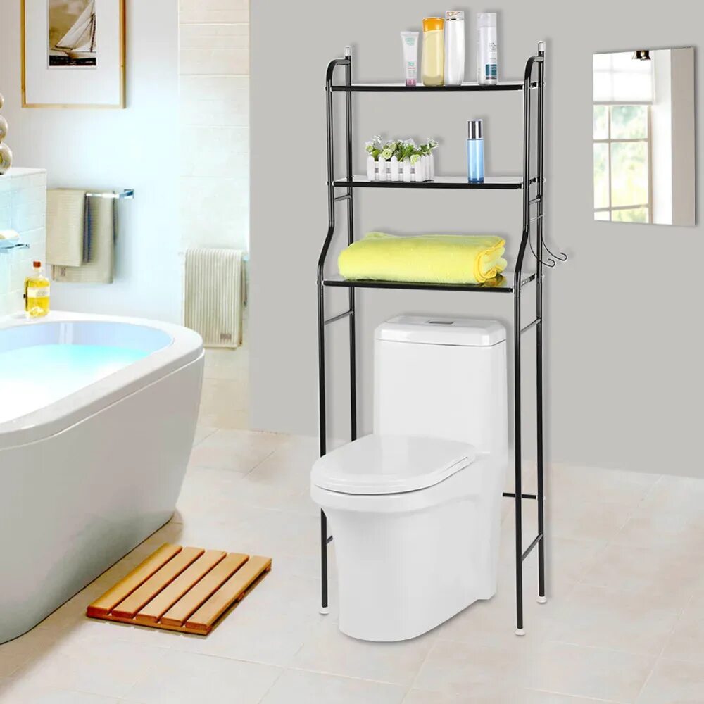 Стеллаж для унитаза. Полка Toilet Rack. Полка стеллаж для унитаза Toilet Rack. Стеллаж для ванной комнаты и туалета UNISTOR Iceberg напольный 3-х ярусный. Напольная полочка в ванную комнату.