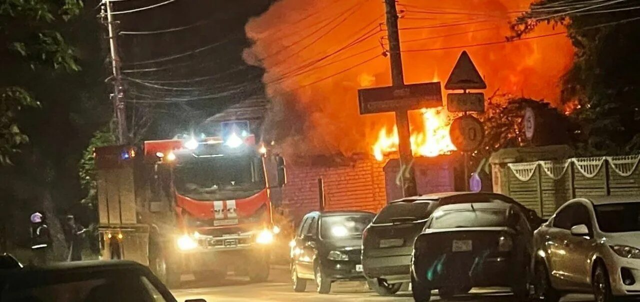 Взрыв в орле сегодня ночью