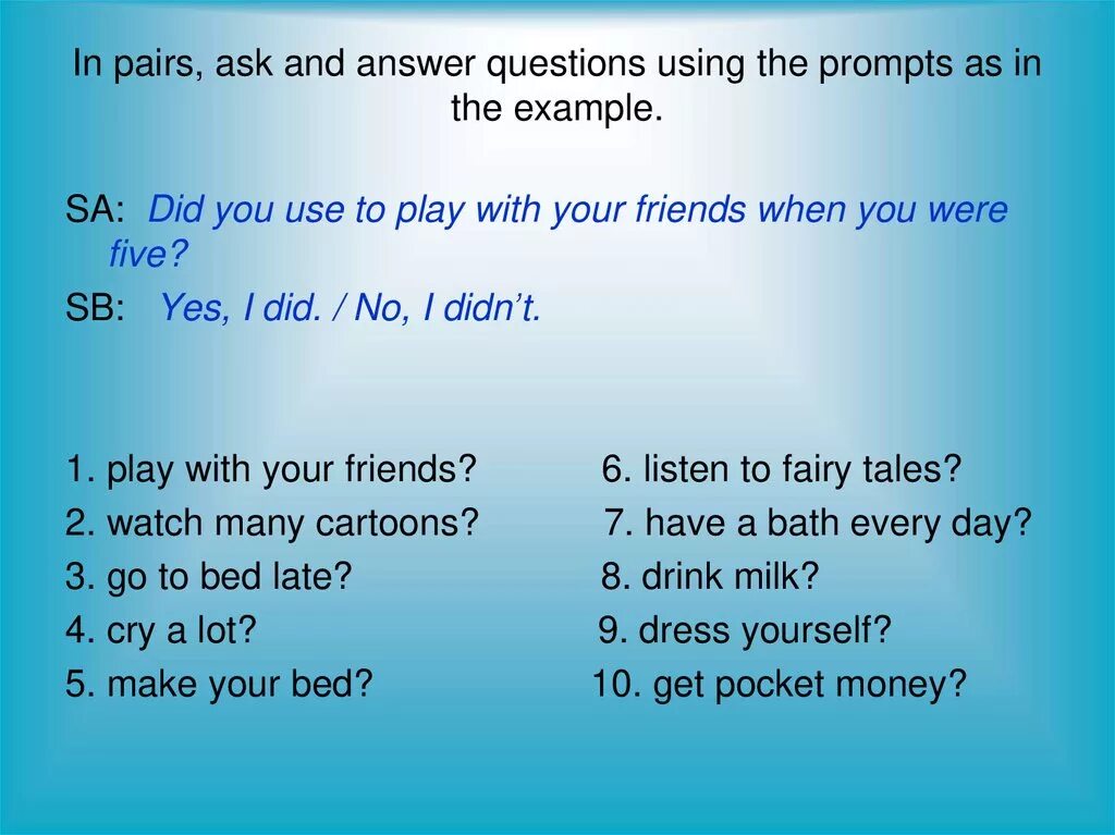 Английский язык answer the questions. Answer the questions ответы. Вопросы с what about. Ask and answer questions. Work in pairs write