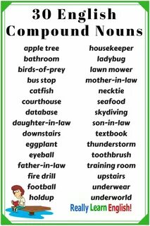 Compound nouns примеры