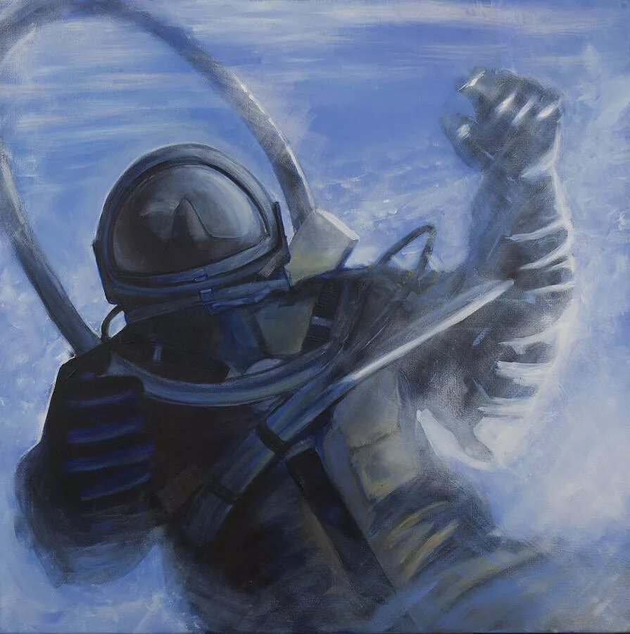 Картины алексея леонова космонавта. Леонов космонавт живопись.